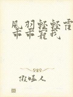 风羽轻轻霍先生乖乖宠我