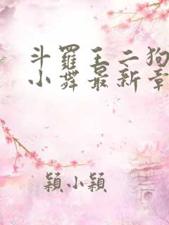 斗罗王二狗浮神小舞最新章节内容
