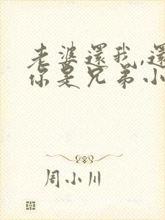 老婆还我,还当你是兄弟小说免费阅读
