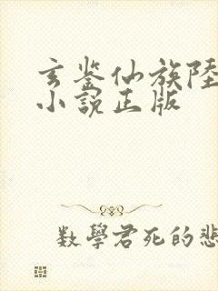 玄鉴仙族陆江仙小说正版