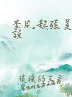李风起张美丽小说