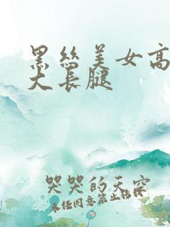 黑丝美女高跟鞋大长腿