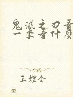 鬼灭之刃看完第一季看什么