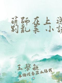 萌师在上 逆徒别乱来 小说