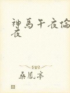 神马午夜伦理午夜