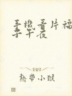 手机看片福利盒子午夜