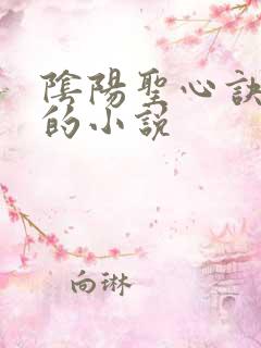 阴阳圣心诀孙哲的小说