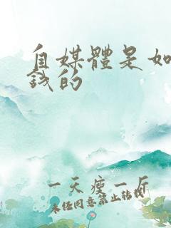 自媒体是如何赚钱的