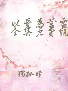 以爱为营电视剧全集免费观看高清