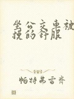 坐公交车被男人摸的舒服