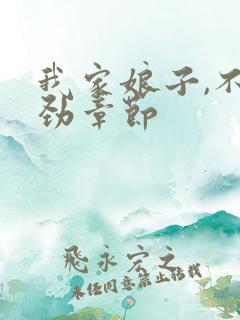 我家娘子,不对劲章节