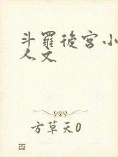斗罗后宫小说同人文