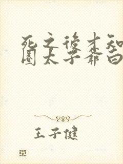 死之后才知道京圈太子爷白月光短剧