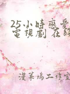 25小时恋爱 电视剧 在线观看