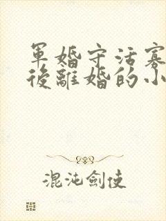 军婚守活寡重生后离婚的小说