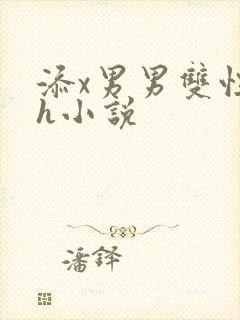 添x男男双性高h小说