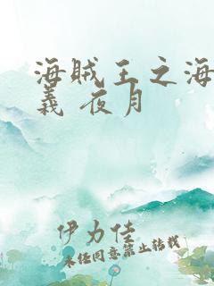 海贼王之海军正义 夜月