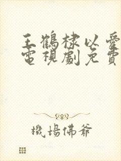 王鹤棣以爱为营电视剧免费观看