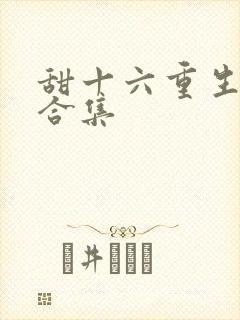 甜十六重生末世合集