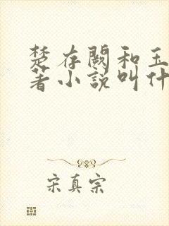 楚存阙和玉胭原著小说叫什么