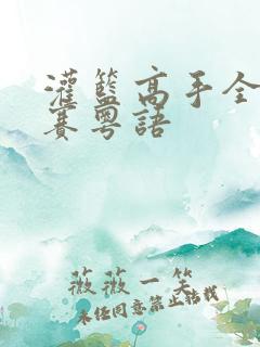 灌篮高手全国大赛粤语