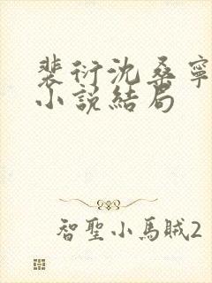 裴衍沈桑宁重生小说结局