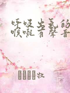 呼吸出气的时候喉咙有声音