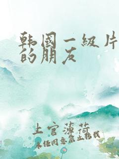 韩国一级片姐姐的朋友