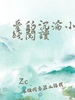 爱的沉沦小说在线阅读