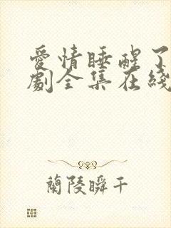 爱情睡醒了电视剧全集在线观看免费观看