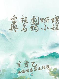 电视剧蜥蜴先生与乌鸦小姐免费观看