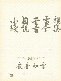 小日子电视剧在线观看全集免费高清