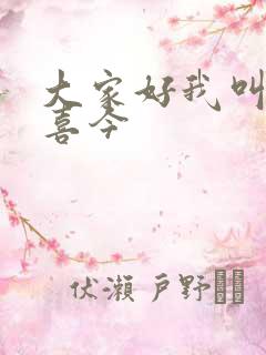 大家好我叫林小喜今