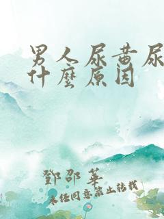 男人尿黄尿臭是什么原因