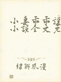 小妻乖乖让我宠小说全文免费阅读