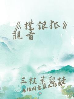 《朴银狐》全集观看