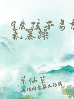 9岁孩子易怒脾气暴躁
