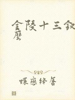 金陵十三钗是什么
