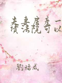 夫妻房产一方欠债法院可以查封吗