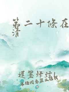 第二十条在线高清