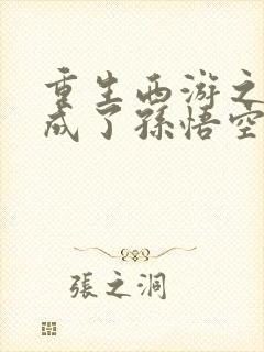 重生西游之我变成了孙悟空