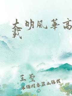 大明风华高清下载