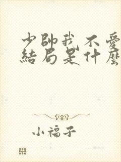少帅我不爱你了结局是什么
