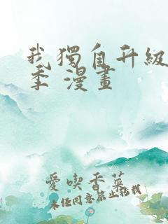 我独自升级第二季 漫画