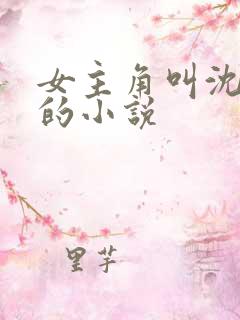女主角叫沈云舒的小说