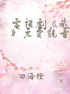 电视剧《藏海传》免费观看