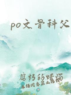 po文骨科父女