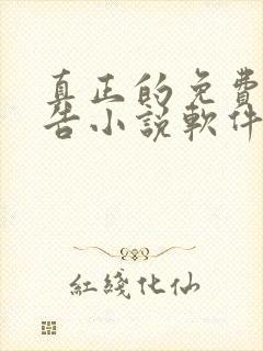 真正的免费无广告小说软件