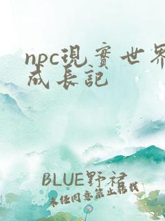 npc现实世界成长记