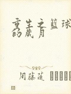 重生之篮球燃烧的岁月